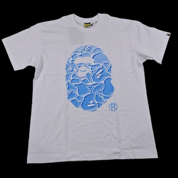 BAPE Light Blue T-Shirt Size Medium - Picture 1 of 6